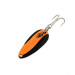 Vintage  Eppinger Dardevle Skeeter, 1/32oz Black / Orange / Copper fishing spoon #11630