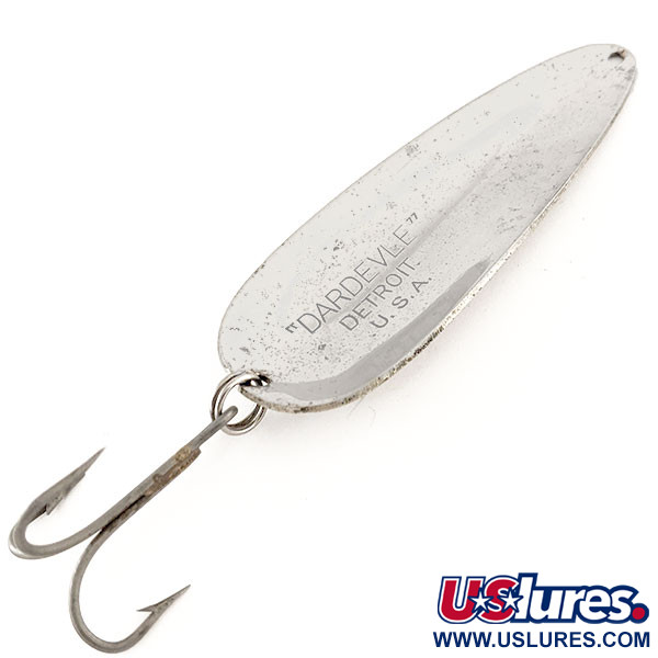 Vintage  Eppinger Dardevle, 1oz Nickel fishing spoon #11632