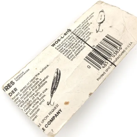 Seneca Little Cleo (Hula Girl), 1/2oz Nickel fishing spoon #11634