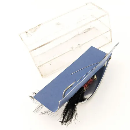 Weezel Rex Weedless Spoon, 2/5oz Nickel fishing spoon #11646