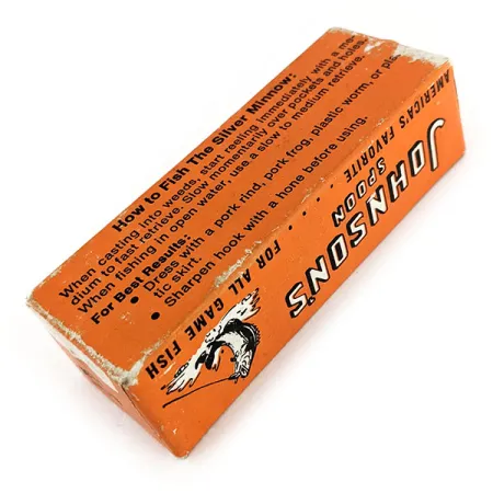 Weedless Johnson Silver Minnow, 3/4oz Gold (24 Carat Gold Plated) fishing spoon #11648