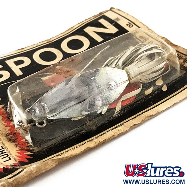 Other Weedless P.T. Spoon, 1/2oz Nickel fishing spoon #11649