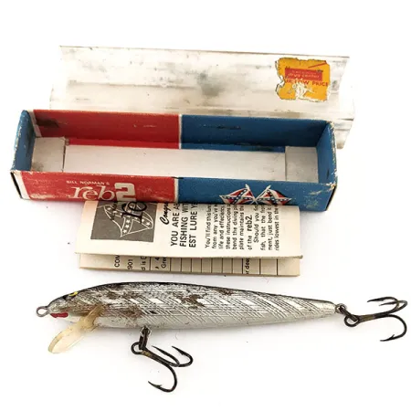 Norman Minnow Floater Reb2, 3/16oz S (Silver) fishing lure #11651