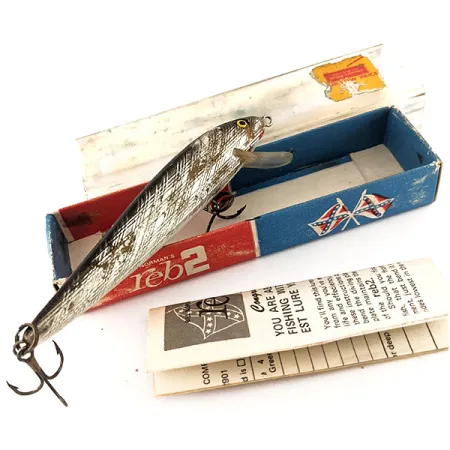 Norman Minnow Floater Reb2, 3/16oz S (Silver) fishing lure #11651
