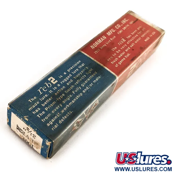 Norman Minnow Floater Reb2, 3/16oz S (Silver) fishing lure #11651