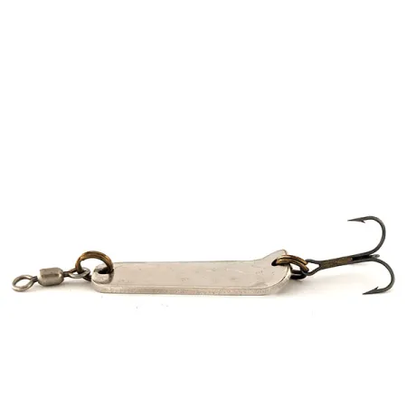 Vintage Luhr Jensen Live Wire, 3/4oz Nickel fishing spoon #11658