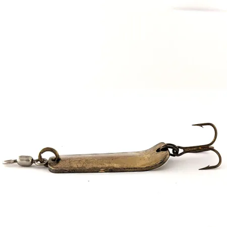 Vintage Luhr Jensen Live Wire, 3/4oz Bronze (Brass) fishing spoon #11659