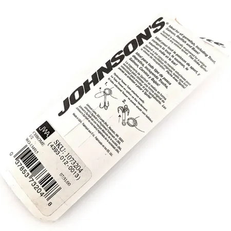 Johnson Sprite, 1/2oz Nickel fishing spoon #11673