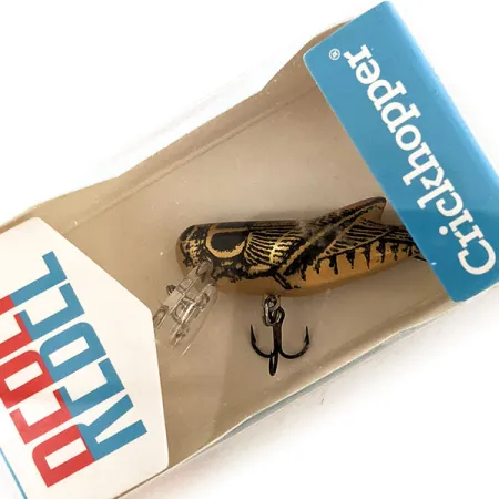 Rebel Crickhopper Ultralight, 3/32oz Gold fishing lure #11678