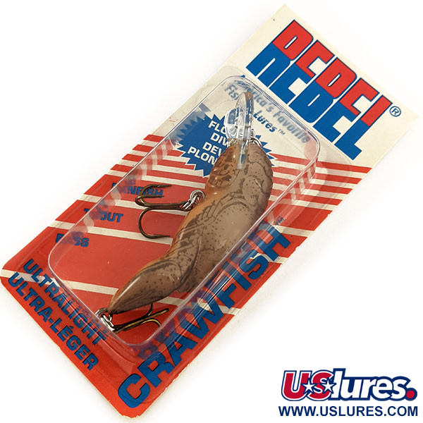   Rebel Crawfish, 3/16oz  fishing lure #11679