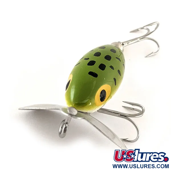   Fred Arbogast Jitterbug, 1/4oz Frog fishing lure #11691