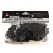   Berkley Havoc Craw Fatty 8pcs soft bait,  Black Blue Fleck fishing #11701