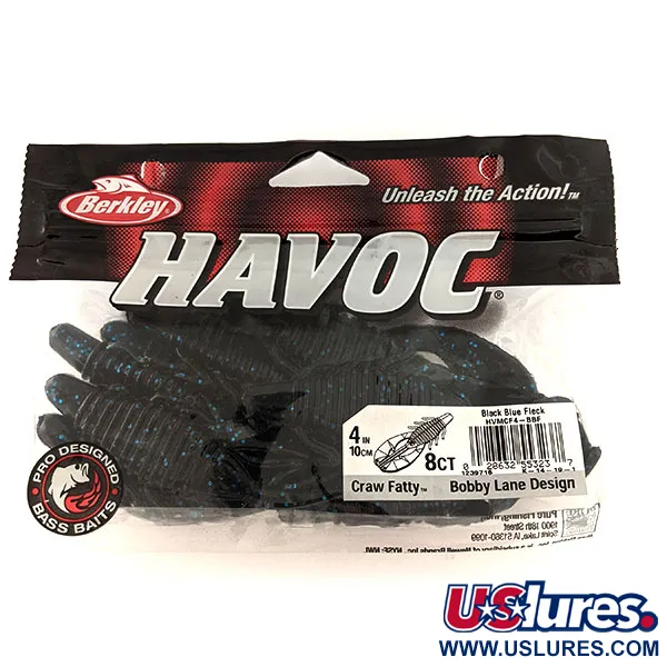 Berkley Havoc Craw Fatty 8pcs soft bait