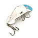 Vintage   Buck Perry Spoonplug, 1/3oz White / Green / Light Blue fishing spoon #11700