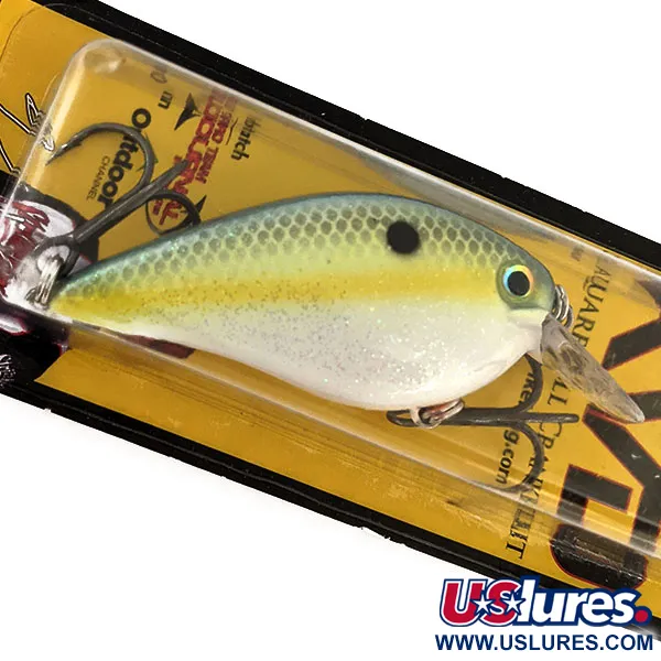   Strike King KVD 1.5 Hard Knock square bill, 1/3oz Sexy Shad fishing lure #11711