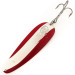 Vintage  Eppinger Dardevle Koho Devle, 1 1/3oz Red / White / Nickel fishing spoon #11722
