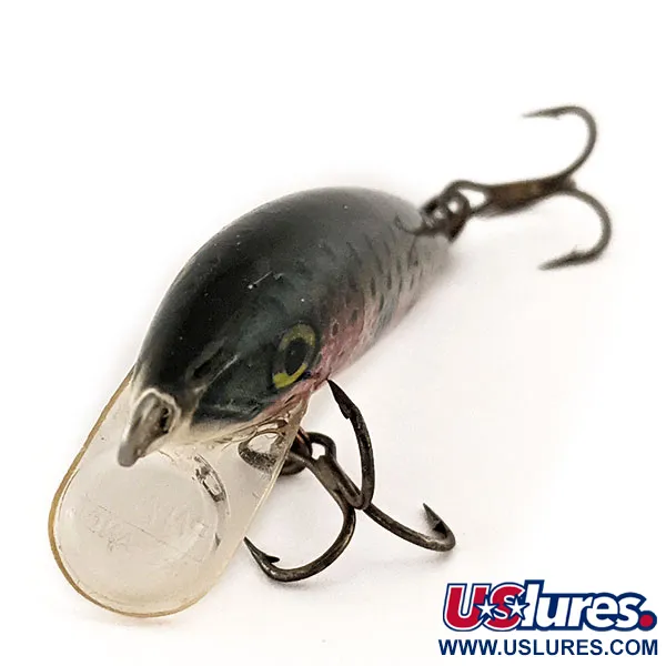 Vintage Rapala Countdown S5, 3/16oz Rainbow Trout fishing lure #11733