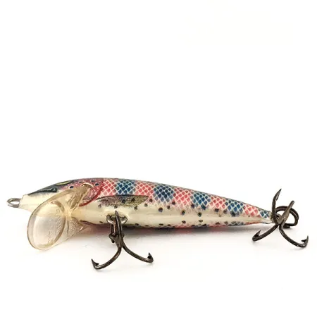 Vintage Rapala Countdown S5, 3/16oz Rainbow Trout fishing lure #11733