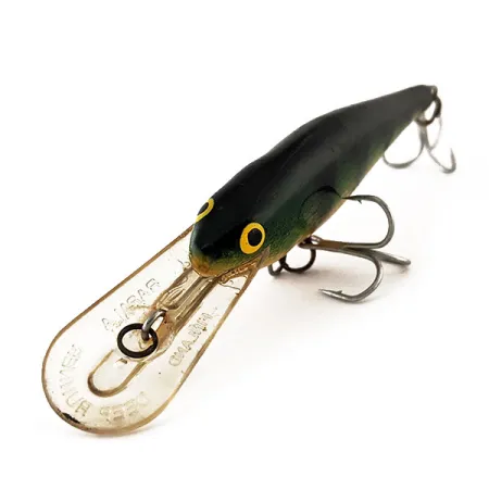 Vintage Rapala Shad Rap Deep Runner 07, 1/4oz Fire Tiger fishing lure #11735