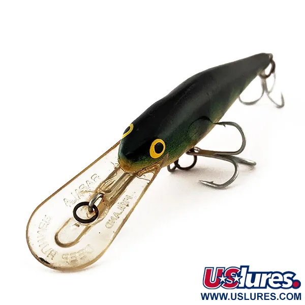 Vintage Rapala Shad Rap Deep Runner 07, 1/4oz Fire Tiger fishing lure #11735