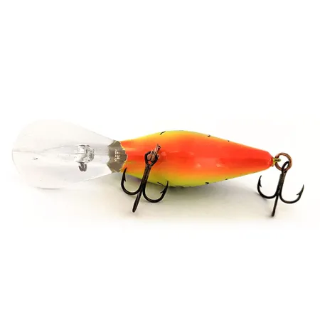 Vintage Mann's Bait  Mann's 30+ Depth Plus, 1/2oz Fire Tiger fishing lure #11737