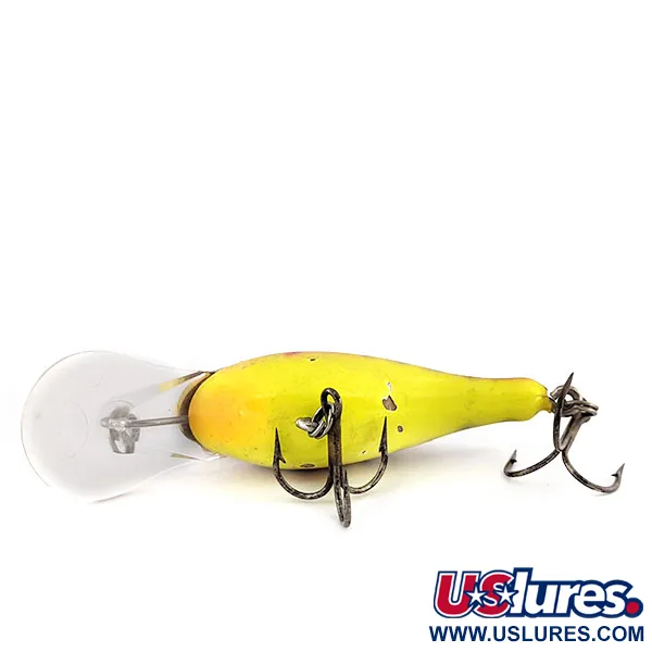 Vintage    Yakima Bait Lee Sisson Woody Deep Diver, 2/5oz Tiger fishing lure #11739