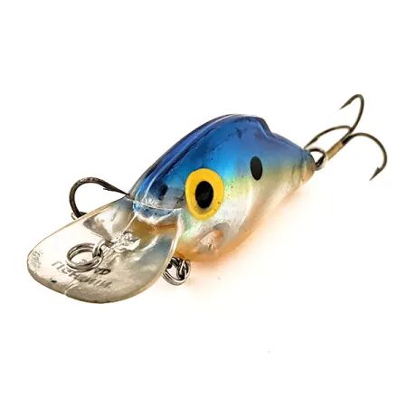 Vintage Storm Lightning Shad, 1/2oz Rainbow Blue fishing lure #11740