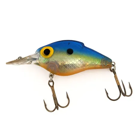 Vintage Storm Lightning Shad, 1/2oz Rainbow Blue fishing lure #11740
