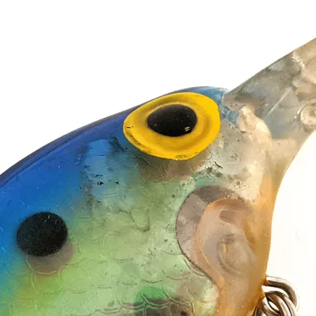 Vintage Storm Lightning Shad, 1/2oz Rainbow Blue fishing lure #11740