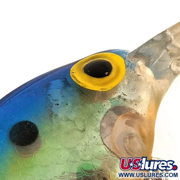 Vintage Storm Lightning Shad, 1/2oz Rainbow Blue fishing lure #11740