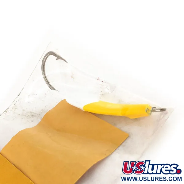 Doc's Goofy Jig , 1/4oz White / Yellow fishing spoon #11757