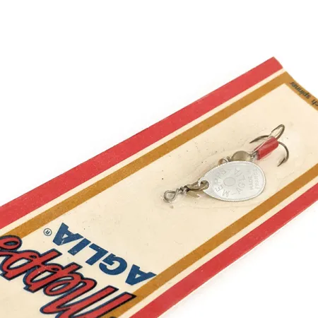 Mepps Aglia 0, 3/32oz Silver spinning lure #11761