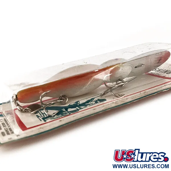 Kmart Kresge #381, 1/2oz Green / Red / Yellow fishing lure #11772