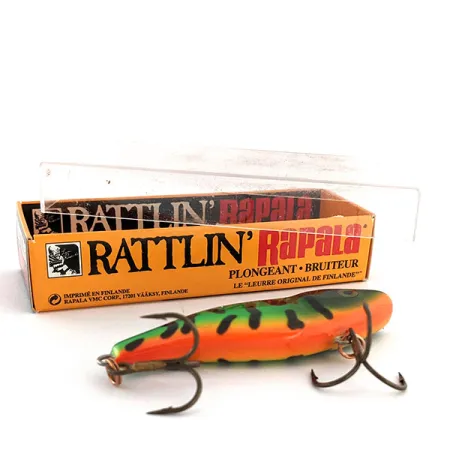 Rapala Rattl'n RAP 07, 3/5oz FT (Fire Tiger) fishing lure #11775