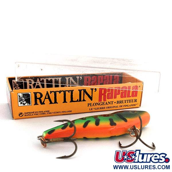   Rapala Rattl'n RAP 07, 3/5oz FT (Fire Tiger) fishing lure #11775