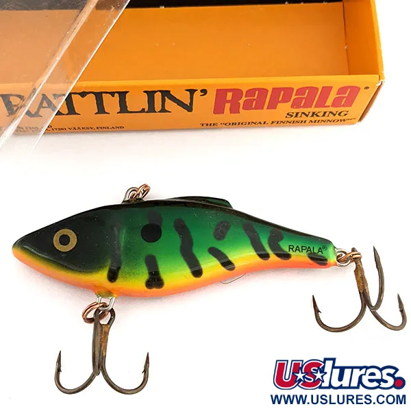Rapala Rattl'n RAP 07, 3/5oz FT (Fire Tiger) fishing lure #11775