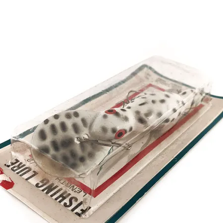 Kmart Kresge #381, 1/2oz White / Black fishing lure #11780