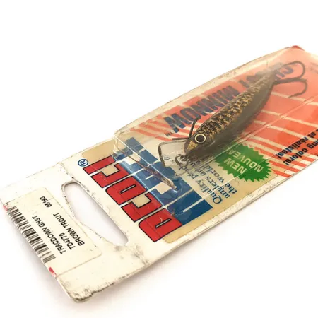 Rebel Ghost Minnow, 1/8oz Brown Trout fishing lure #11782