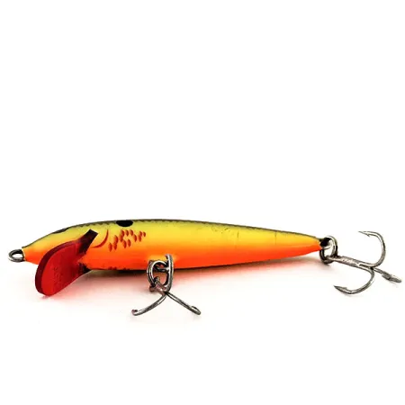 Vintage Rapala Original Floater F7 UV, 1/8oz BCF fishing lure #11806