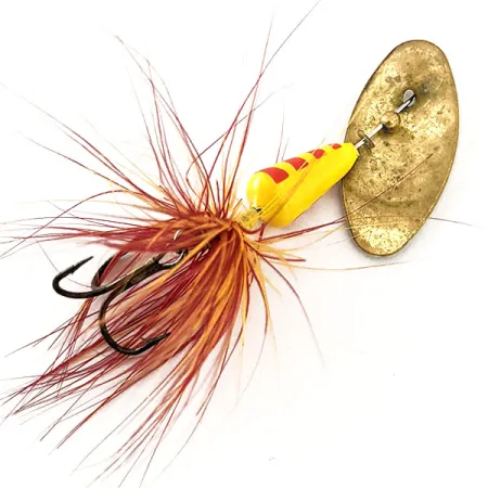 Vintage Yakima Bait Vibric Rooster Tail, 1/8oz spinning lure #11817