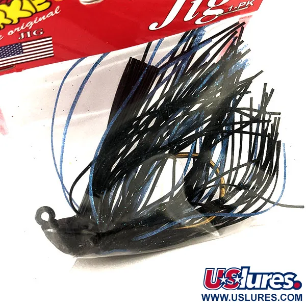  Arkie Lures Weedless Arkie Jig The Original, 1/4oz Black / Blue fishing #11827