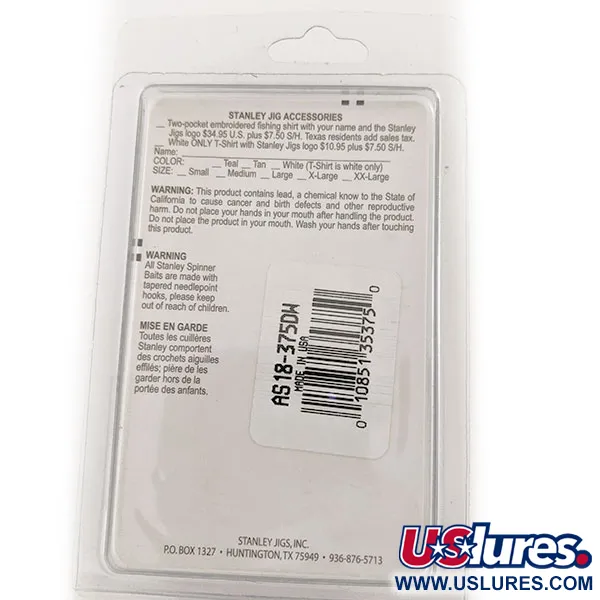  Stanley Jigs Stanley Platinum Babyby Wedge, 2/5oz  fishing #11833