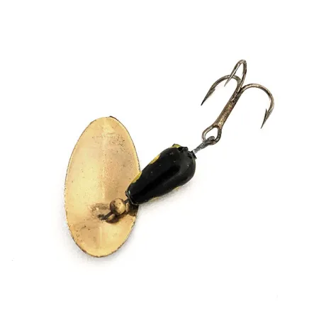 Vintage Panther Martin 4 Con Punti, 1/8oz Black / Yellow spinning lure #11834