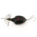 Vintage   Fred Arbogast Buzz Plug, 1oz Black fishing lure #11839