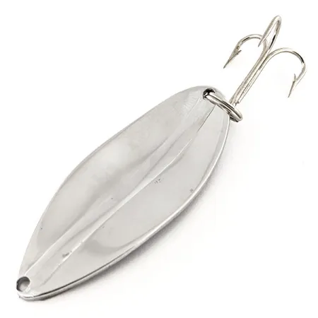 Vintage TODDCO Main liner , 3/4oz Nickel / Blue fishing spoon #11844