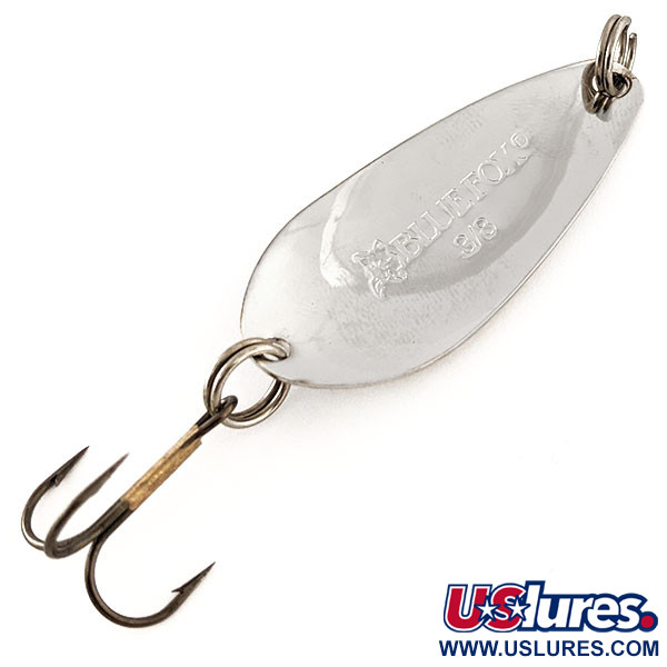   Blue Fox Strobe, 2/5oz Hammered Nickel fishing spoon #11867