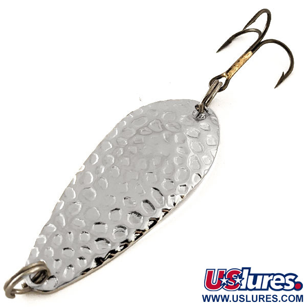   Blue Fox Strobe, 2/5oz Hammered Nickel fishing spoon #11867