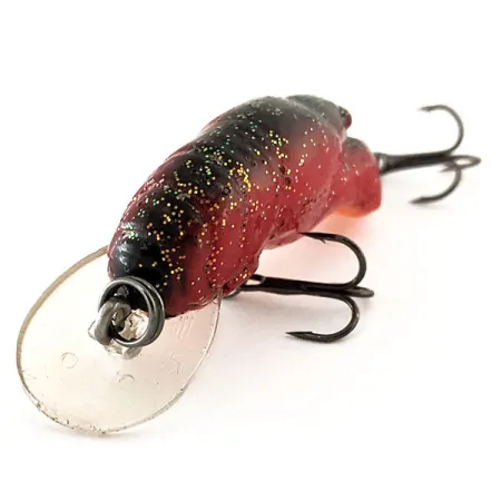 Vintage Rebel Shallow Floater, 3/16oz Red fishing lure #11870