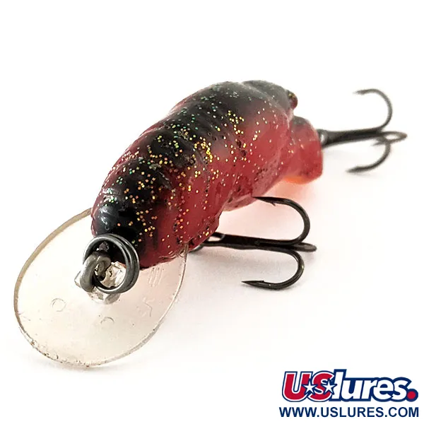 Vintage Rebel Shallow Floater, 3/16oz Red fishing lure #11870