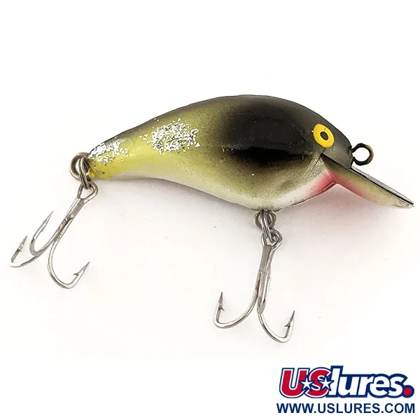 Vintage   Kmart Kresge #K03, 1/4oz Black / Yellow / Red fishing lure #11876